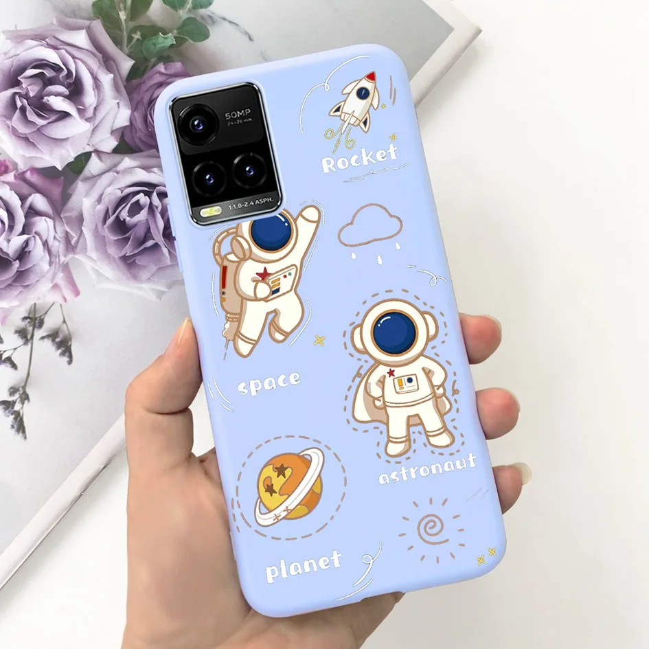 Cute Astronaut Duck Soft Silicone Phone Case