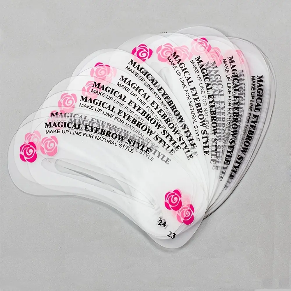 Grooming Eyebrow Stencil Kit 24 Styles for Women makeup tools,eyebrow stencil tool