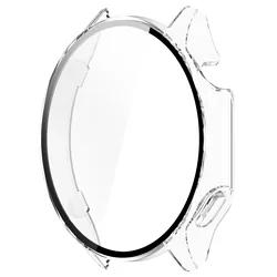 Enhanced Protective Bumper with Tempered Glass (Transparent)