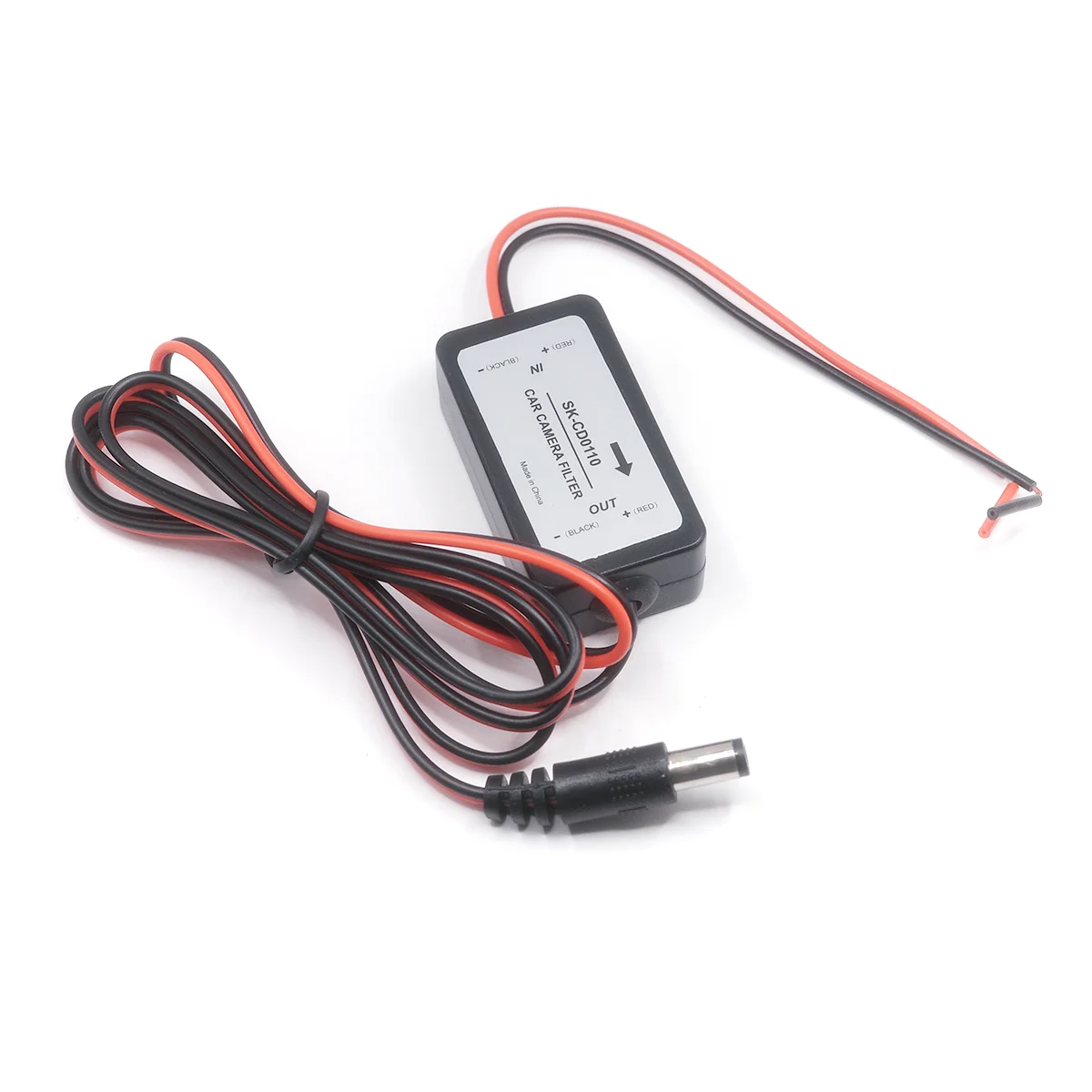 Car Rear View Rectifier 12V DC Power Relay Capacitor Filter Connector for Backup Auto Car Camera Filter Solve Ripple Splash