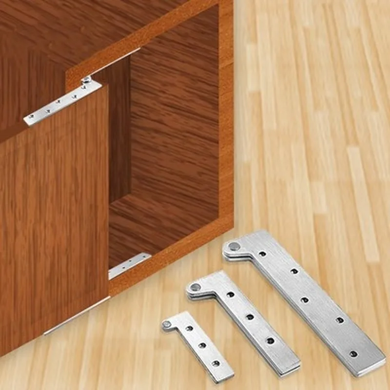 Hidden Furniture Hinge 360 Rotation Steel Up and Down Wood Cabinet Door  Pivot Hinges Location Shaft Connecting Hardware - AliExpress