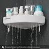 MENGNI Bathroom corner shelves Kitchen Storage organization rack Wall Mounted Shampoo Shower shelf Bathroom Accessories set 5