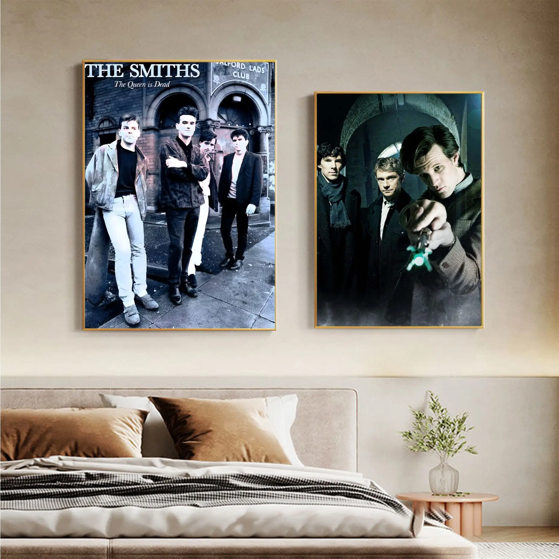 The Smiths Retro Anime Poster Sticky Whitepaper Sticker Diy Room Bar Cafe Home Decor