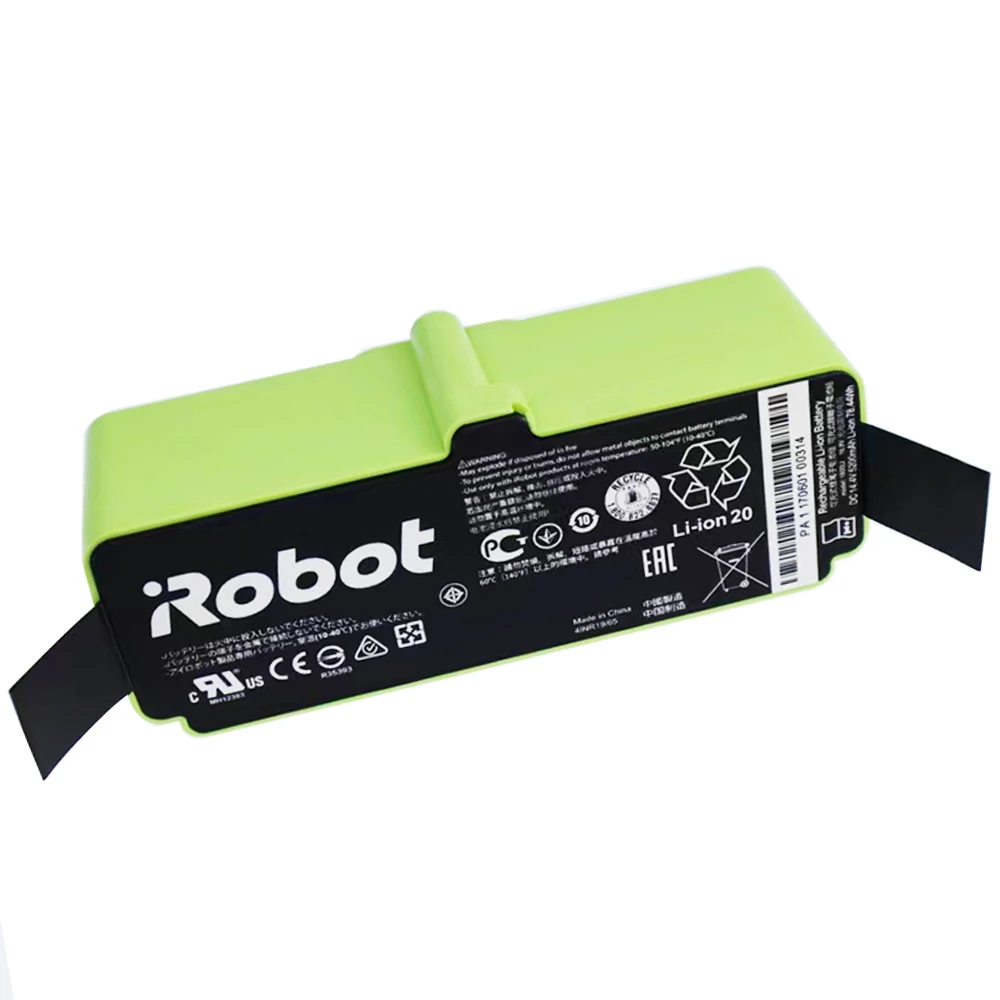 Original For iRobot Roomba 14.4V 1800mAh Battery Roomba 500 600 700 800 Series Vacuum Cleaner iRobot roomba 620 770 780 580 Part 2