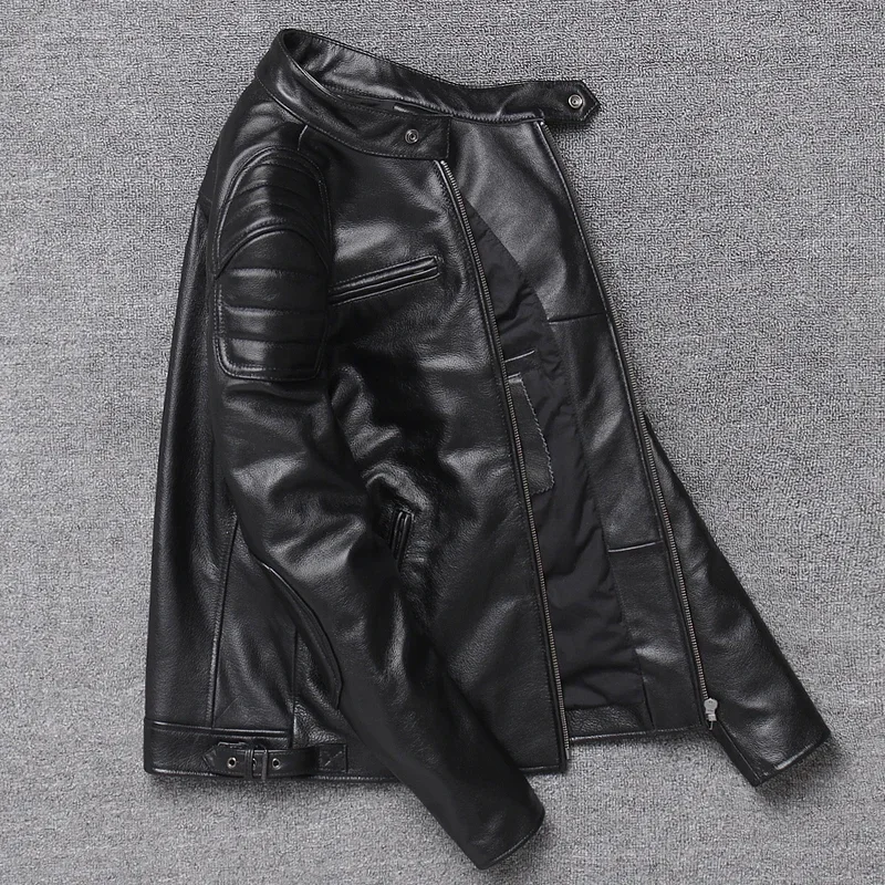 Urban Leather Chaqueta Moto Hombre en Cuero 58 Gents