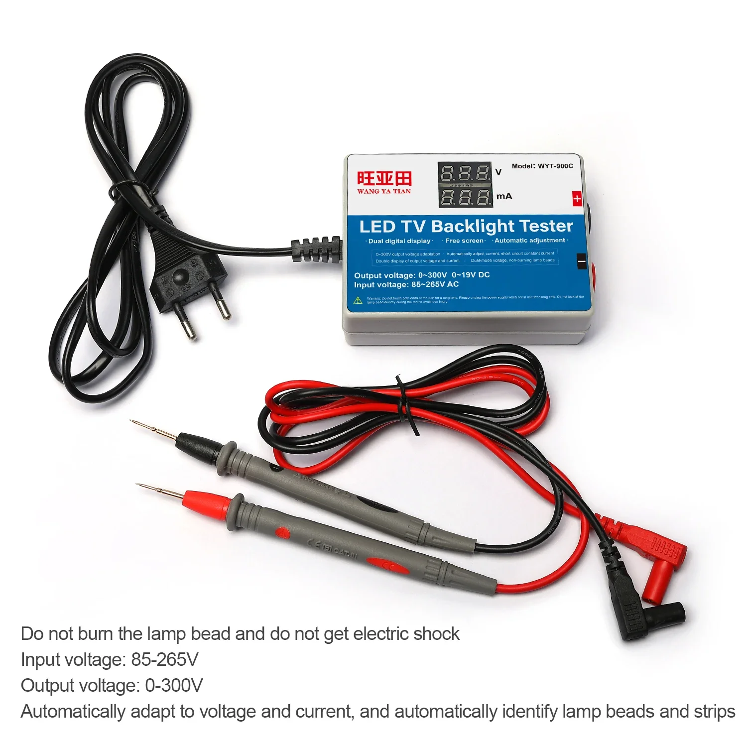 รูปสินค้า เครื่องทดสอบ LED 0-300V เครื่องทดสอบไฟแบ็คไลท์ทีวี LED อเนกประสงค์ LED แถบไฟ LED บาร์ โคมไฟ เครื่องมือทดสอบ เครื่องมือวัด