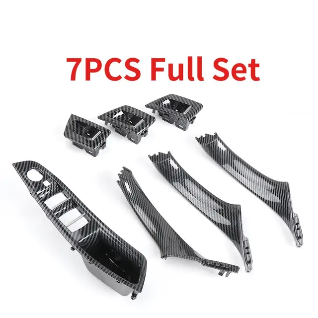 BMW F10/F11 LHD 차량용 내구성 있는 탄소 섬유 도어 핸들