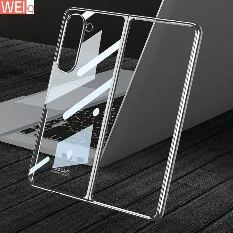 

Оригинальный чехол GKK для Samsung Galaxy Z Fold 5, роскошный защитный чехол с покрытием для камеры, жесткий пластиковый чехол для Galaxy Z Fold5