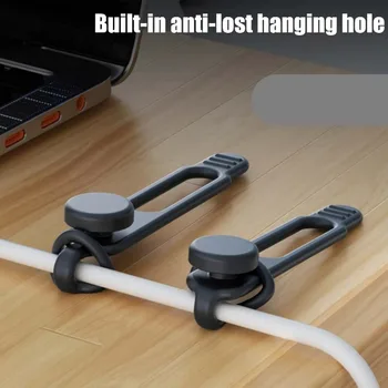 Silicone Magnetic Cable Ties – Tangle-Free Wire Management for Home/Office 5