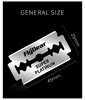 30/50/100pcs Double Edge Razor Blades Men's Razor For Shaving Men Blade Professional Barber Razor Beard Trimmer Tool 4