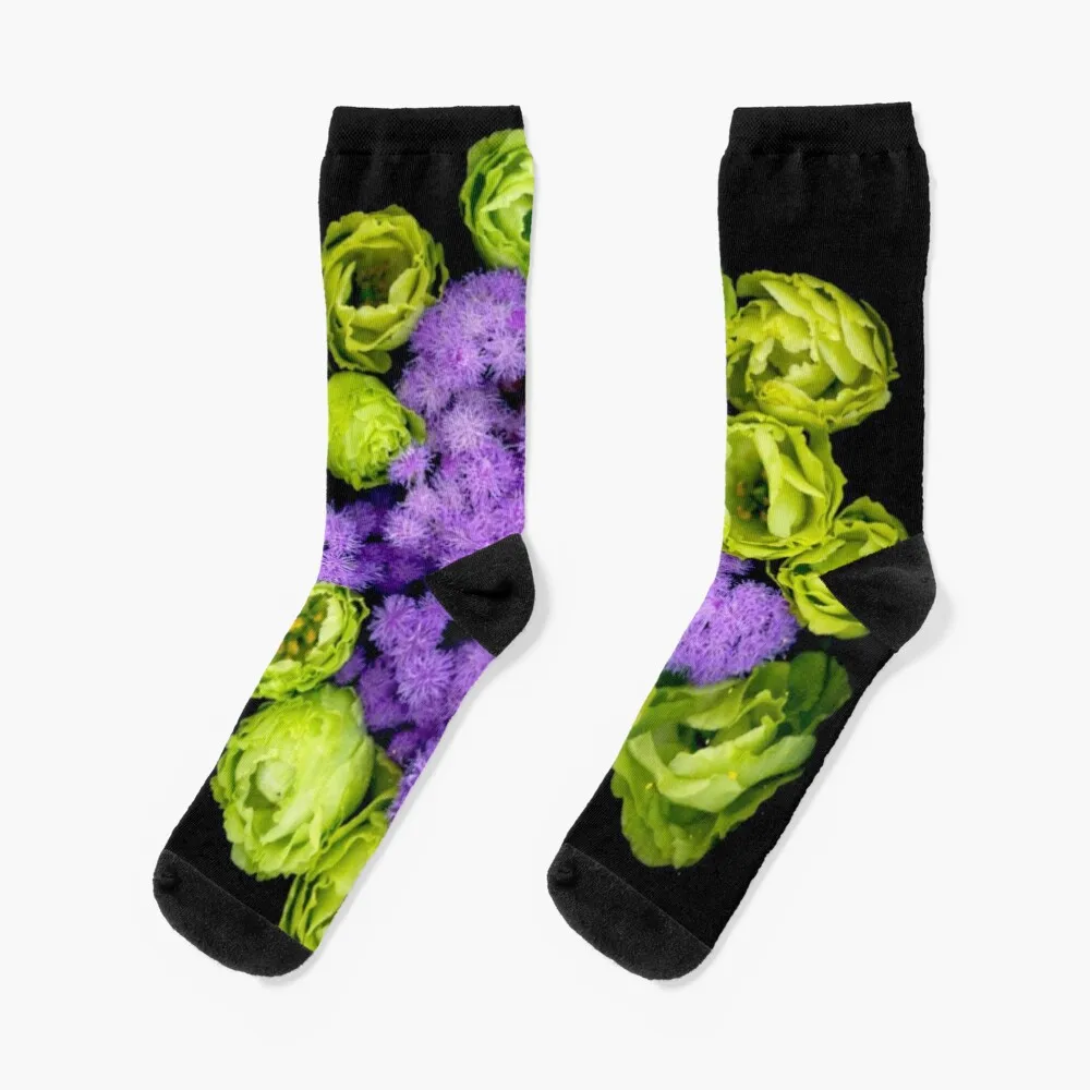 Verdella Botanical Photograph Socks Warm Socks For Men