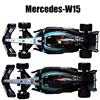Bburago 1:43 Mercedes AMG 2024 W15 F1 Formula Car Die Cast Vehicles Collectible Model Racing Toys Model Cars W15 NO44 #63 1
