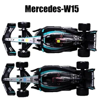 Bburago 1:43 Mercedes AMG 2024 W15 F1 Formula Car Die Cast Vehicles Collectible Model Racing Toys Model Cars W15 NO44 #63 1