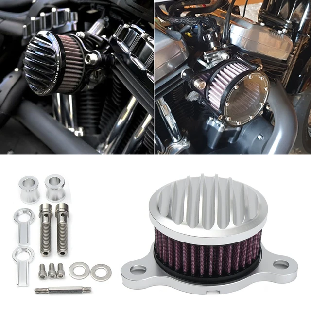 New Motorcycle Air Cleaner Intake Filter System Accessories For Harley-Davidson  Sportster 883 1200 1991-2016 Iron 883 2009-2016 - AliExpress