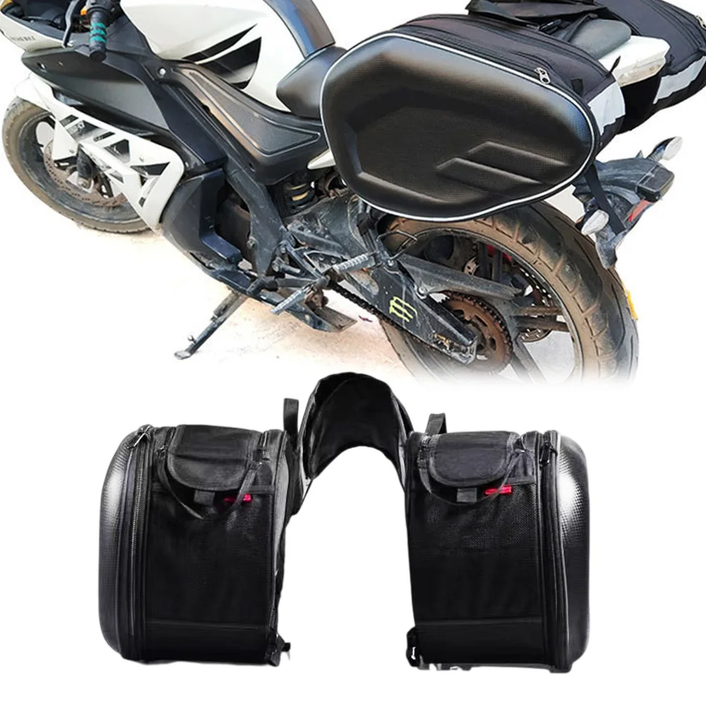Caja Para Moto KEMIMOTO Alforjas De Motocicleta De Piel