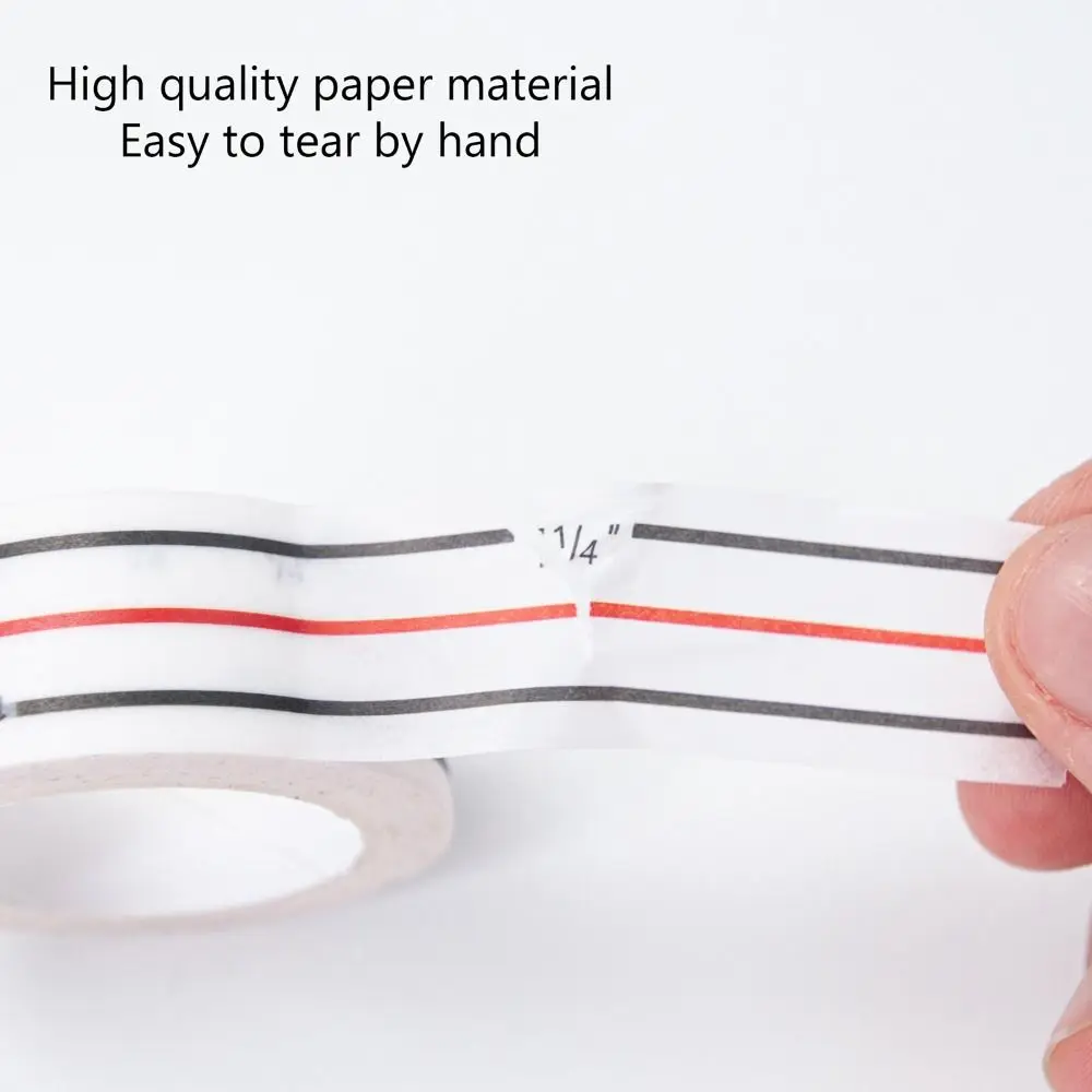 1/4" Seam Diagonal Seam Tapes Sewing Basting Tape for Sewing Straight Diagonal Seams Instruction Tool