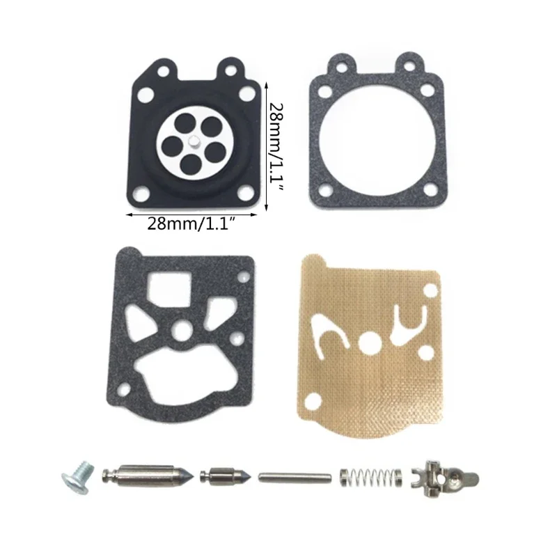 Motorcycle Carburetor Carburetor Repair Tool Kit Carburetor Repair Tool 10Sets/5/1Set Carburetor Repair Gasket for 025 024 026 MS210 MS230 MS250 MS240 MS260 FS85 Motorcycle Dirt Pit Bike