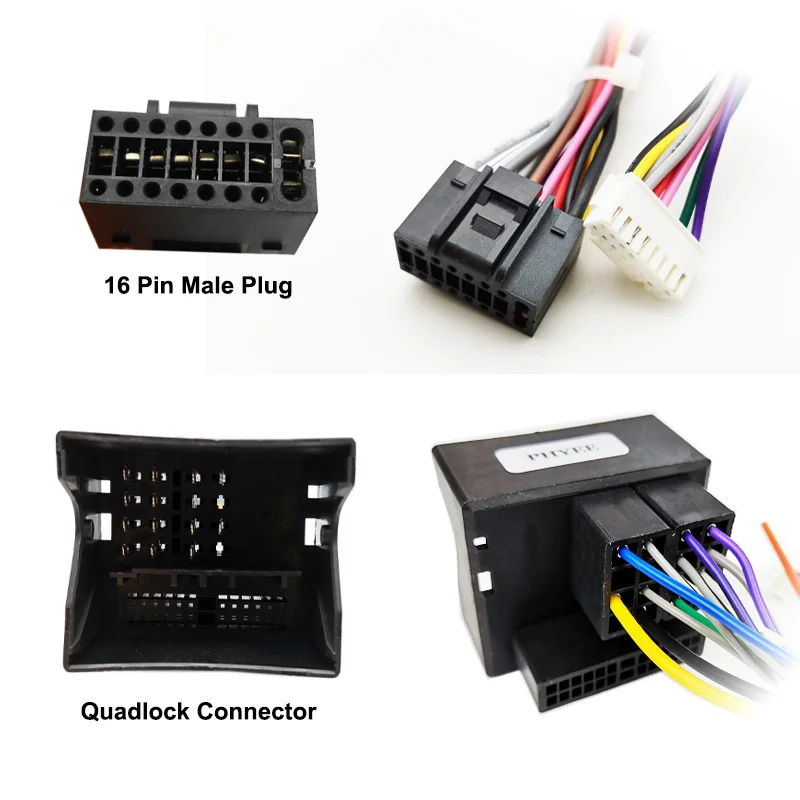 High-Quality Quadlock Harness Adapter with CAN Bus