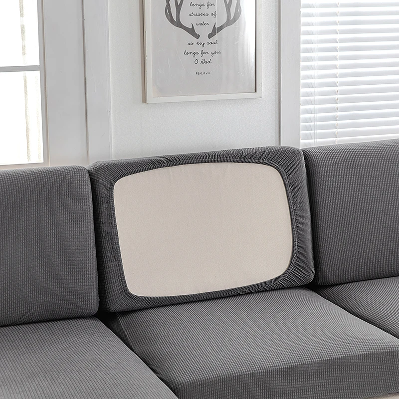 Waterproof Sofa Seat Cushion Cover Elastic Sofa Cover For Living Room Jacquard Sofa Seat Cover Furniture Protector for Pets Kids 5