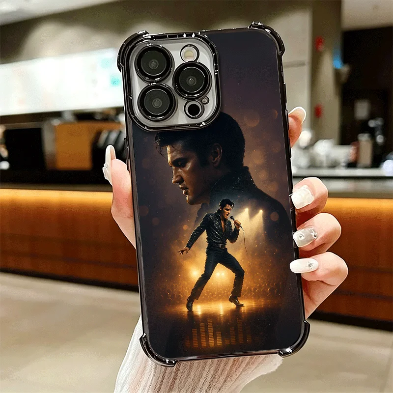 Elvis Presley Soft Plating Anti-Fall Phone Case