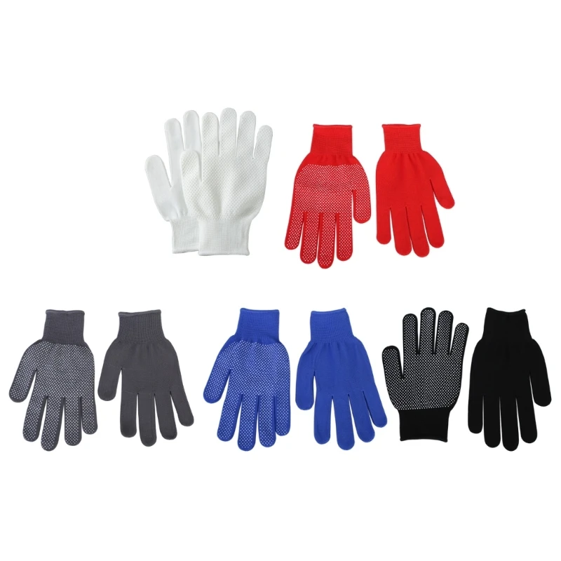 

yunyun 12 Pair Flip-Resistant Repairing Builder Construction Gardening Stretchy Gloves