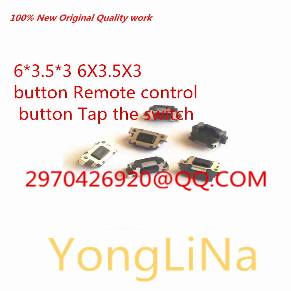

100% New 1-10Pcs 6*3.5*3 6X3.5X3 Hyundai Kia Side key Remote Control Key Touch Switch