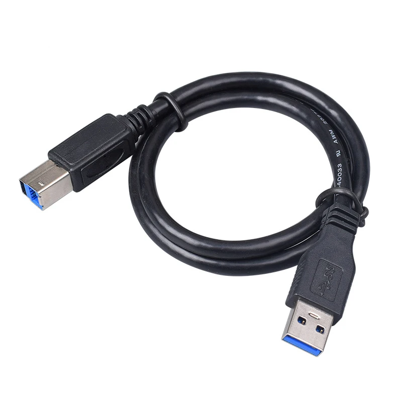 RSHTECH Printer Cable USB-A to USB-B 3.0 Cables 5Gbps High-Speed A Male to B Male for Desktop External Hard Drivers Scanner