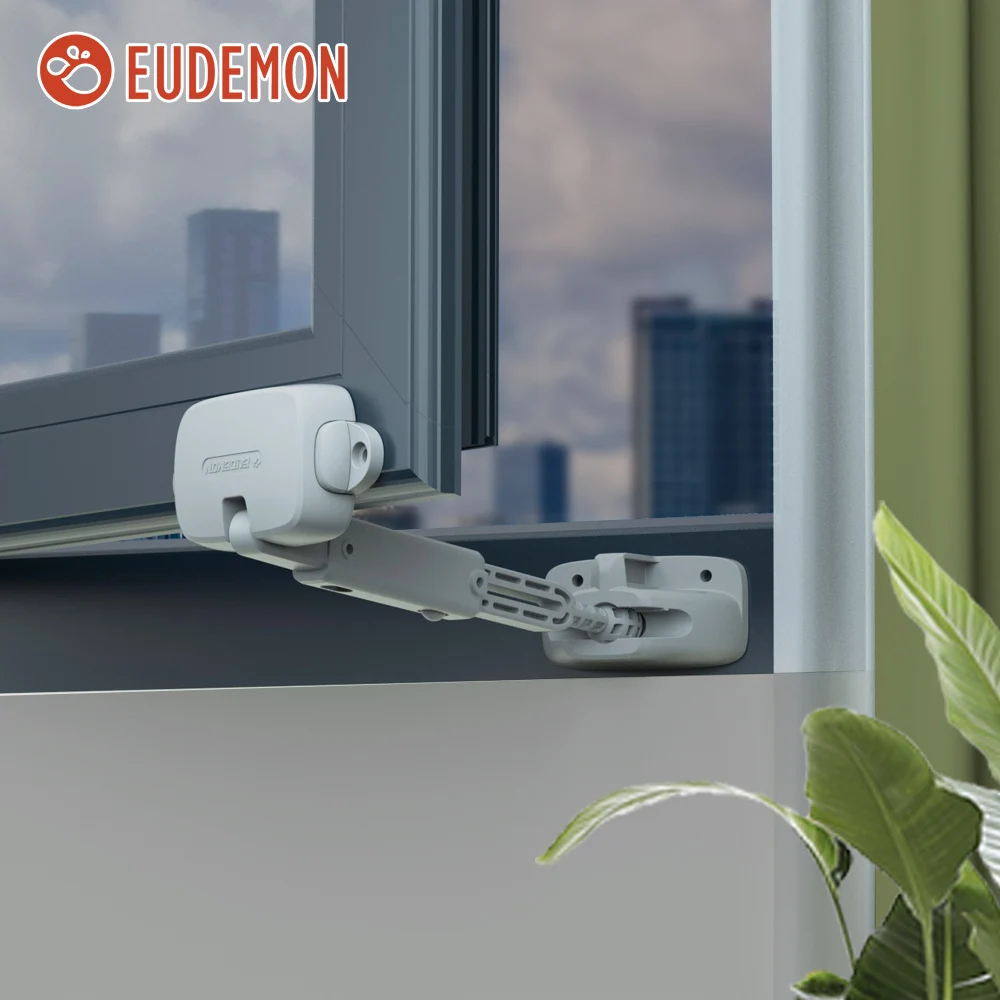 Child Protection Window Restrictor Adjustable Window Lock Child Safety Stopper Falling Prevention Locks Limiter 1PC