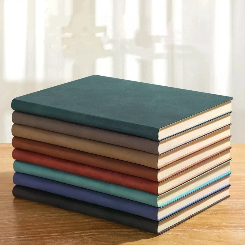 Personalized Soft Cover Leather Notebook - Ideal