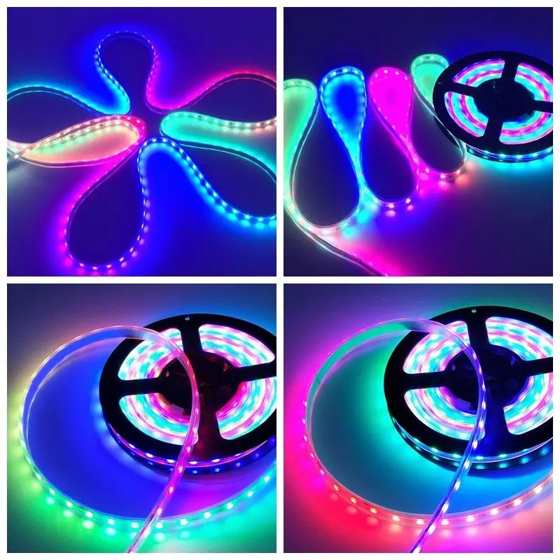

WS2811 IC LED Strip Light 5050 RGB Dream Magic Color 5M 30/60Leds/M DC 12V