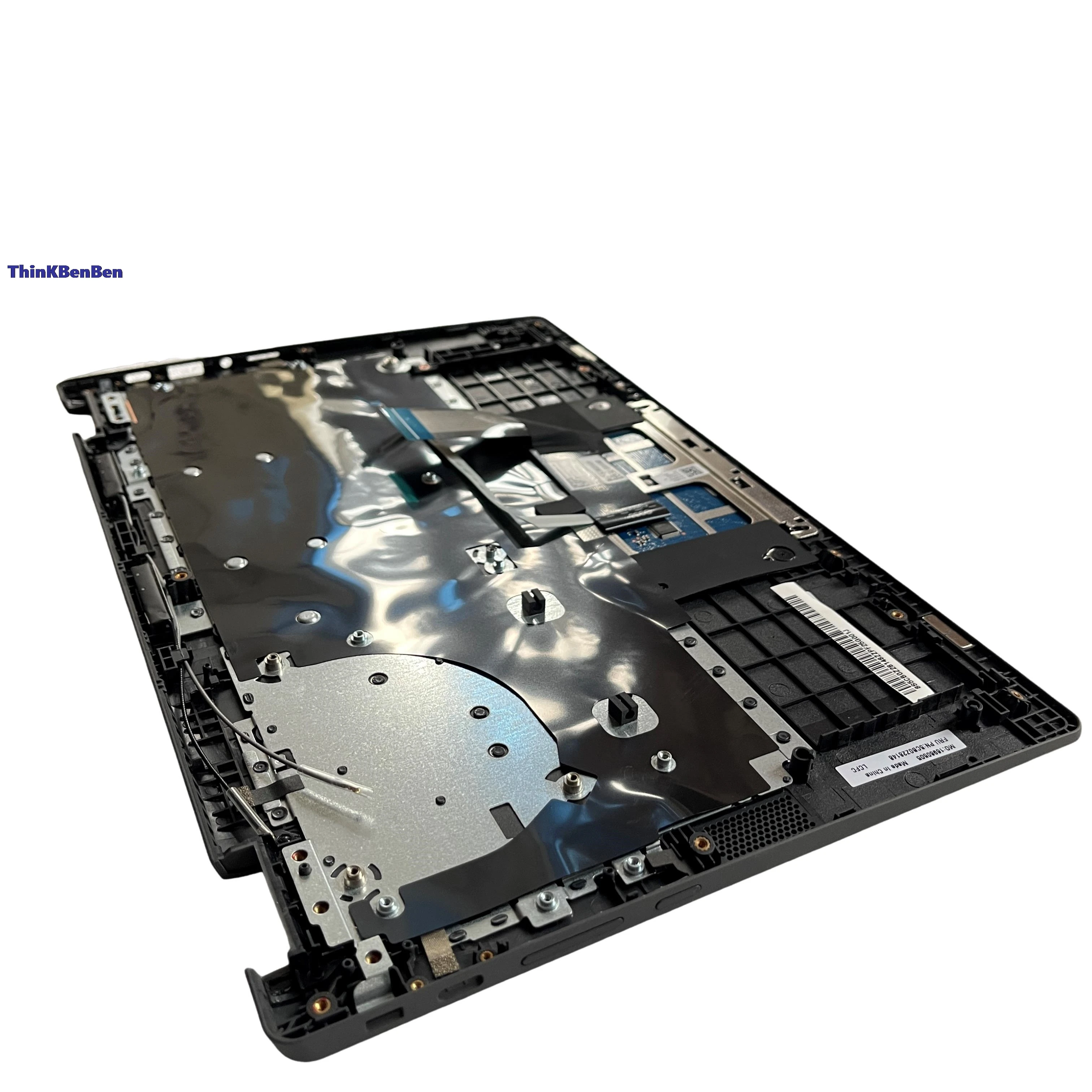 UK English Black Keyboard Upper Case Palmrest Shell Cover For