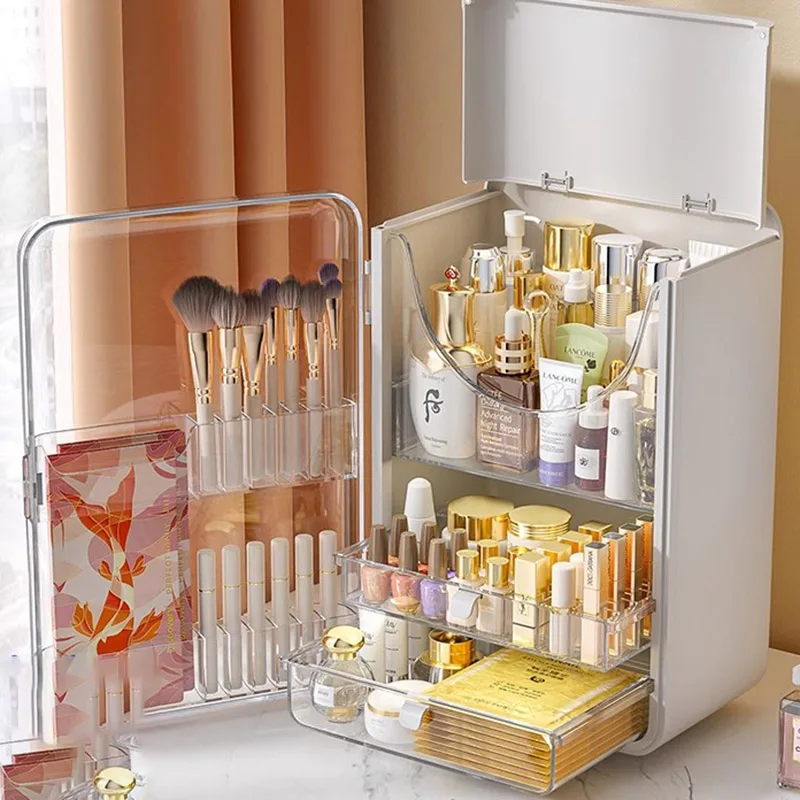 

Acrylic Box Storage Bedroom Makeup Office Wardrobe Display Box Closet Drawers Organizador De Cocina Household Products CY50SN
