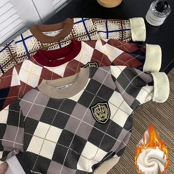 Kids Fleece Pullover Sweater 1