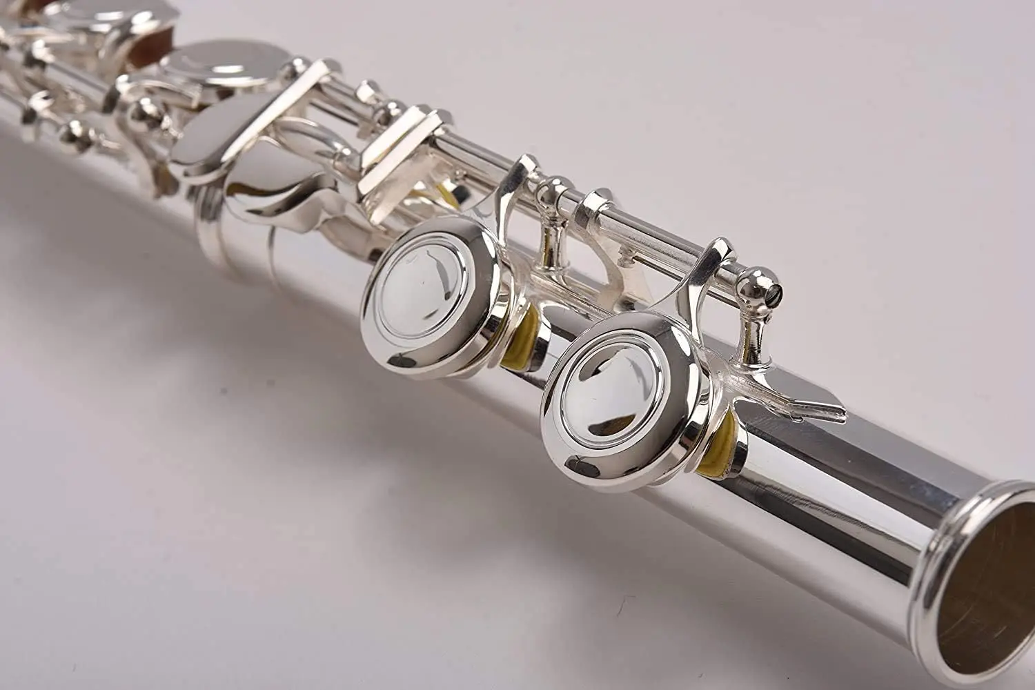 Herche Superior Flute M2 Upgraded! Professional Grade Musical Instruments for All Levels SOLID NICKEL-SILVER Complet