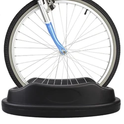 Enhanced Bicycle Front Wheel Riser Block - Indoor Cycling Stabilizer and Support Holder (One size)