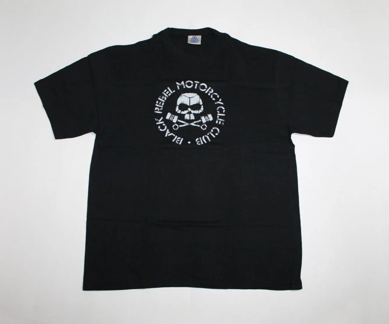 Y2K Black Rebel Motorcycle Club T Shirt Garage Rock Band Uomo Extra Large Maniche Lunghe O Corte
