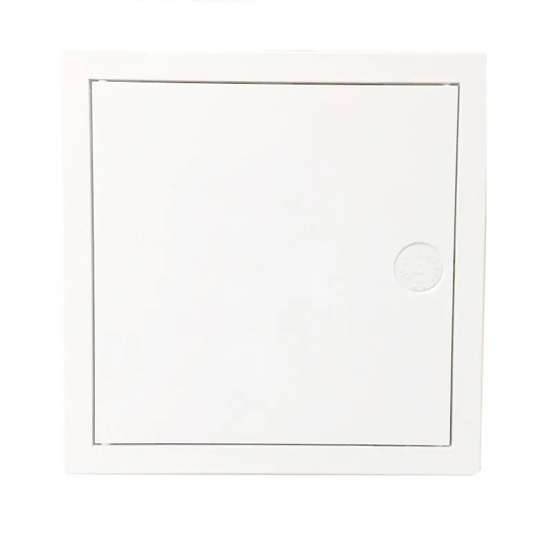 Hatch-door revision Double LPZ1515 plastic 150x150 mm with push lock Fan heater hood for kitchen pipe snail fan Floor standing Exhaust wall air