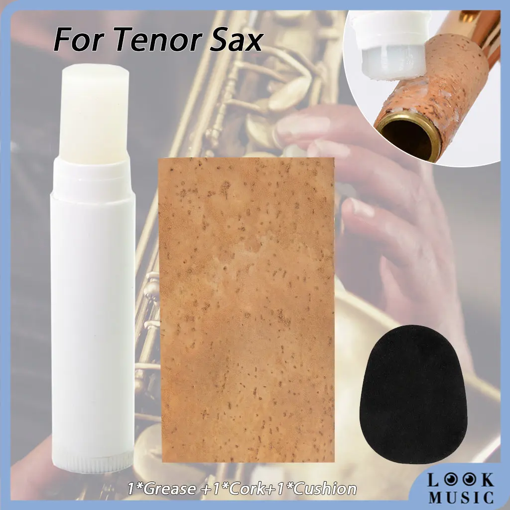 Look Sassofono Boccaglio Cuscini Sughero Grasso Tenor Sax Tappi Per Tenor Sassofono Bocchino Sax Set Strumenti Di Riparazione Woodwind