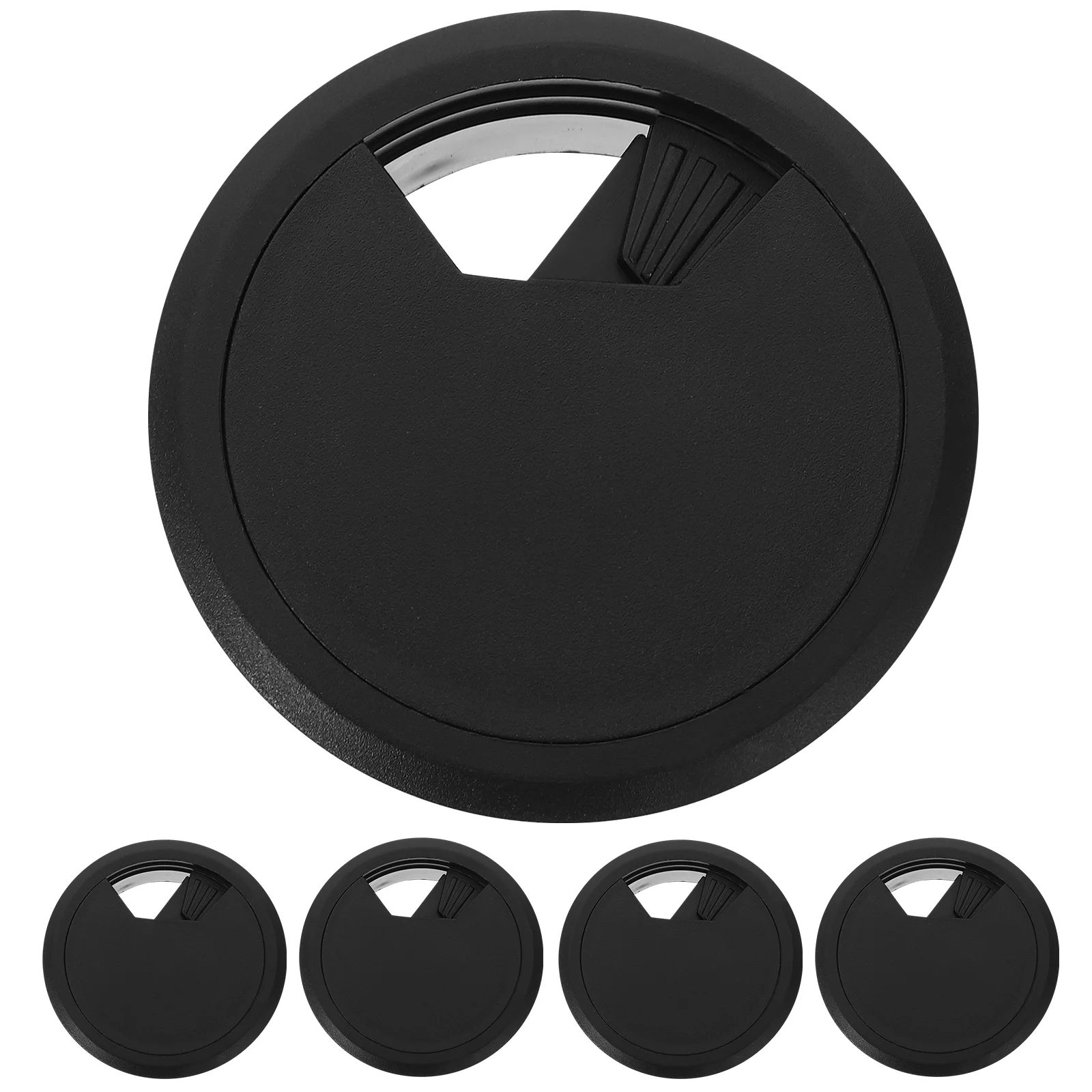 

5 Pcs Door Hole Cover Cable Storage Desks Wire Grommet for Furniture Cross The Line Wall Grommets Cables