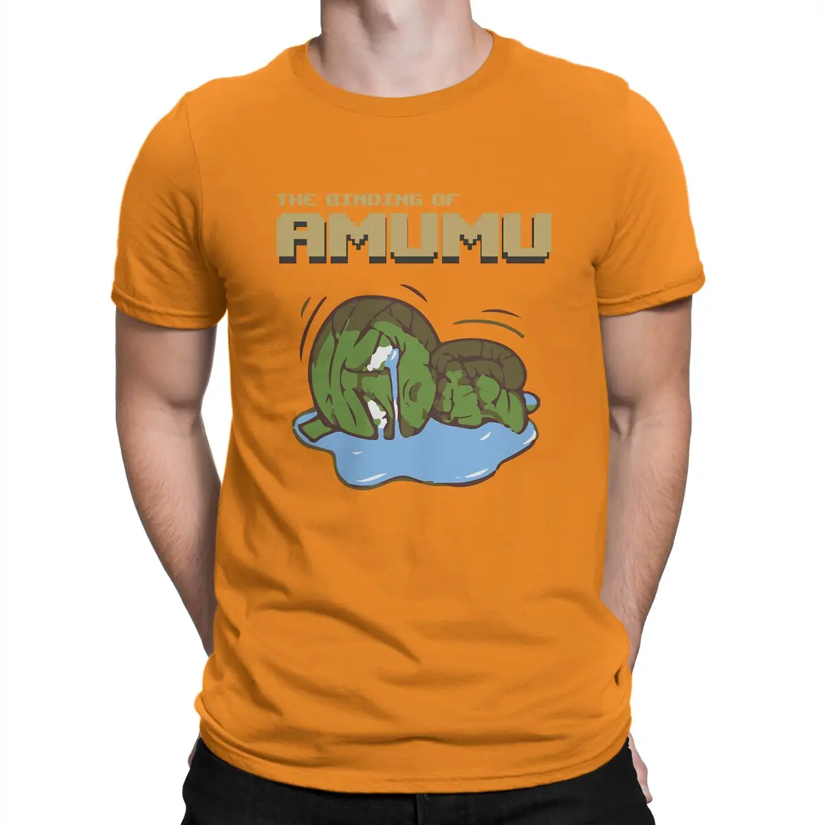 thumbnail image 1 of Camisetas Amumu para hombre, de Arcane League of Legends, LOL Game, novedad, algodón puro, cuello redondo, manga corta, 1 of 7
