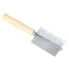 Dog Grooming Equipment Pet Hair Remover Cat Hair Comb Grooming Wooden Handle Cat Comb Smooth Hair Dog Brush Dog Accessories 4