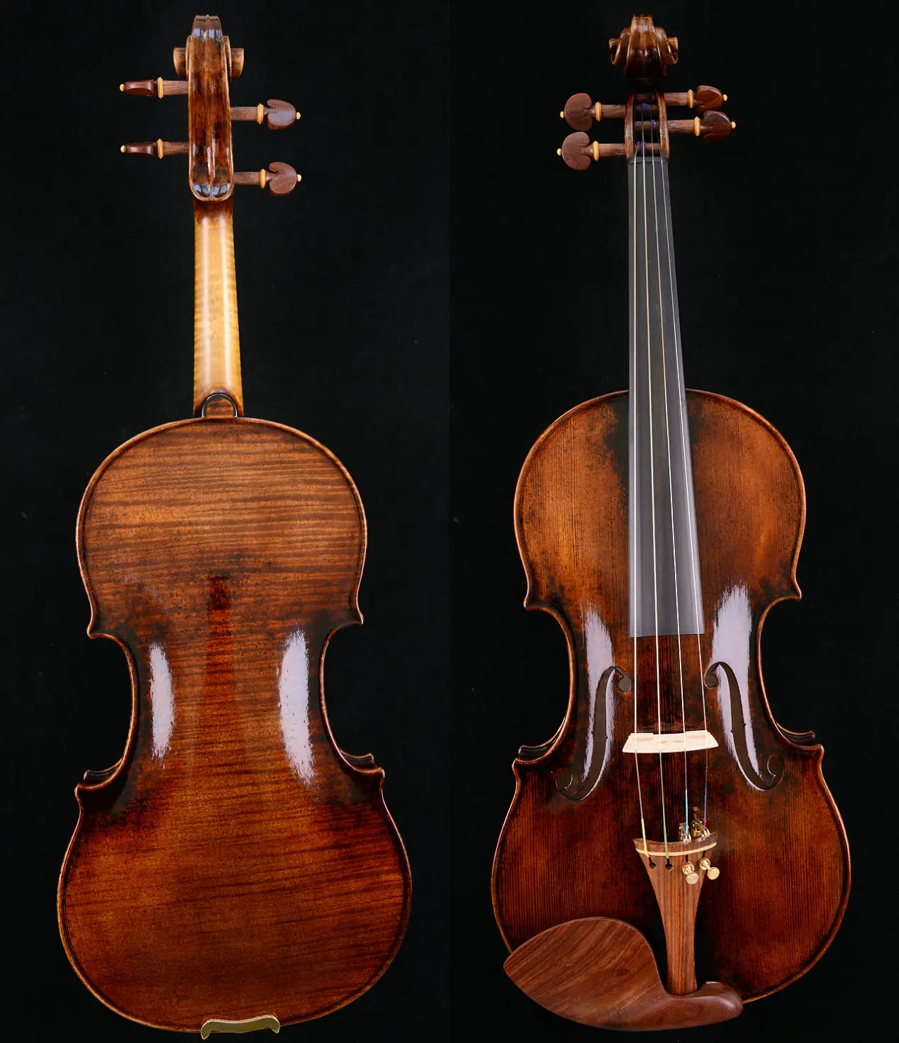Actual Photo Guarneri Violin Master Wang's Own Work No. W85