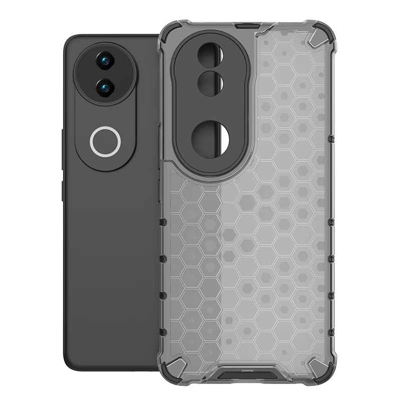 Shockproof Honeycomb Series Hybrid Phone Case - Durable PC+TPU Protection