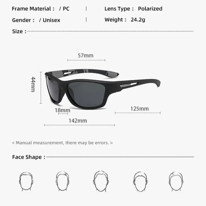 Men Women Polarized Sports Sunglasses with Rope UV400 Car Driving Outdoor Hiking Riding Goggle Shades Eyewear polarized sunglasses