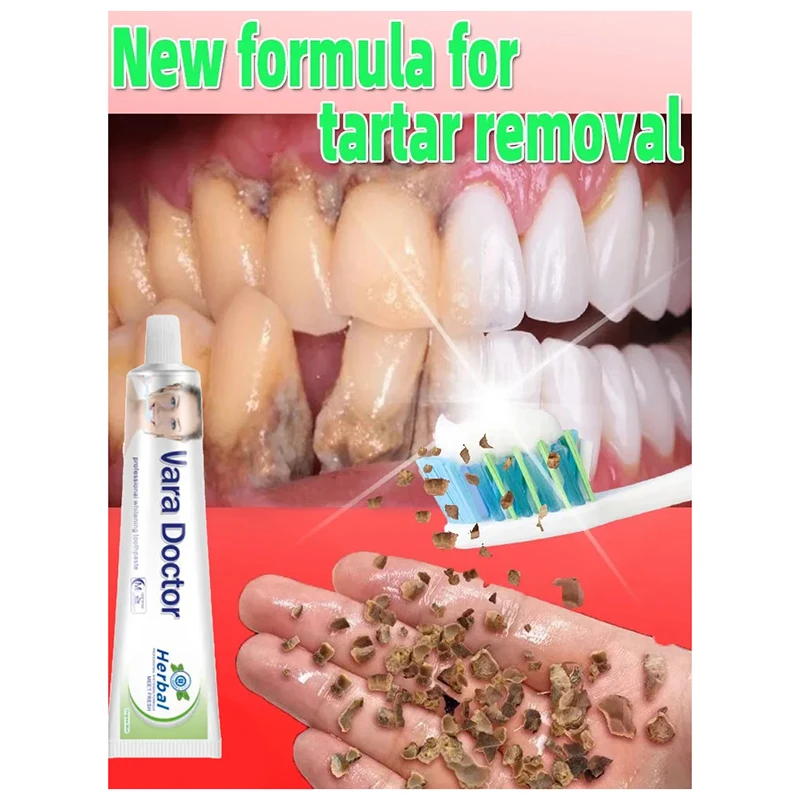 Herbal Toothpaste Prevent Treat Cavities Teeth Whitening Repair Dental Calculus Mouth Odor Breath