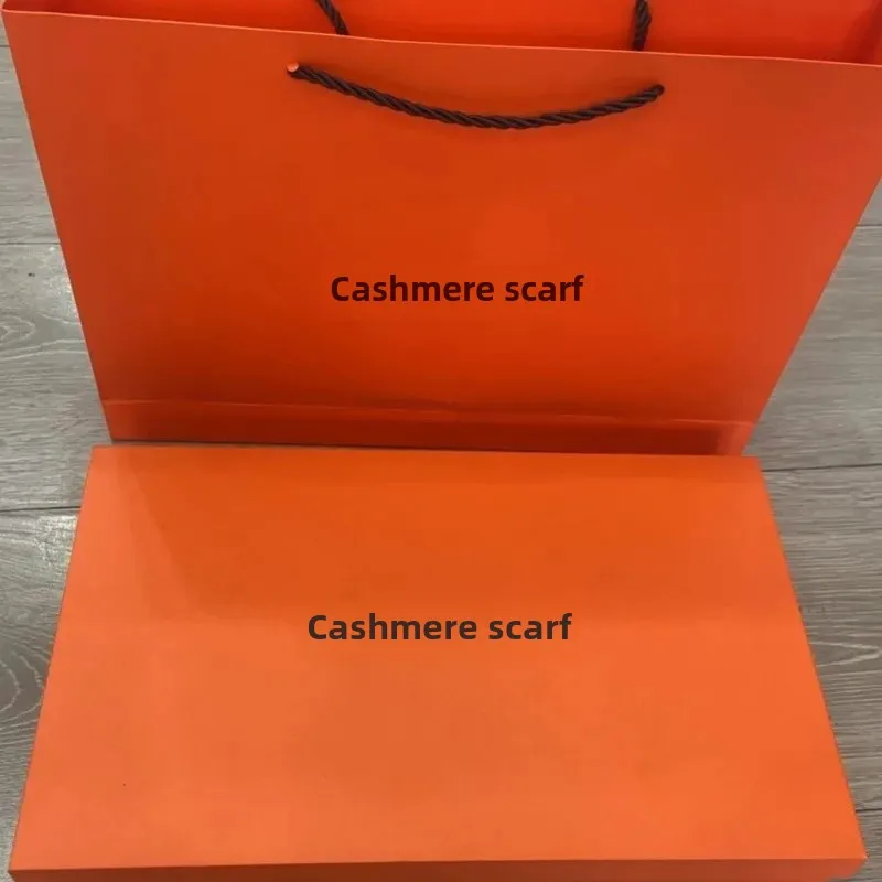 Orange gift box suit