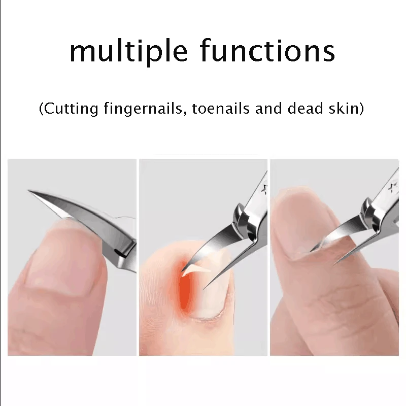 Sharp Toenail Ingrown Cuticle Nipper Nail Clipper Edge Cutter Scissor Nail Pliers Tool Dead Skin Remover Pedicure Manicure Tools nail scissors set nail clipper set nail care kit manicure pedicure kit manicure nail clipper set manicure sets manicure set nail clippers kit nail clipper nail clippers toe nail clipper