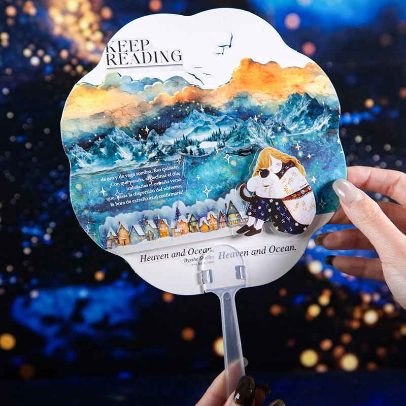50mm*2m Colorful Starry Sky Cloud washi Tape DIY Scrapbook Background Decoration Album Envelope Diary Marking Stationery 5