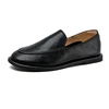 AIYUQI Loafers Women 2025 New Spring Round Toe One Foot Slip-on Shoes Women Genuine Leather Soft Flats Shoes Women 3