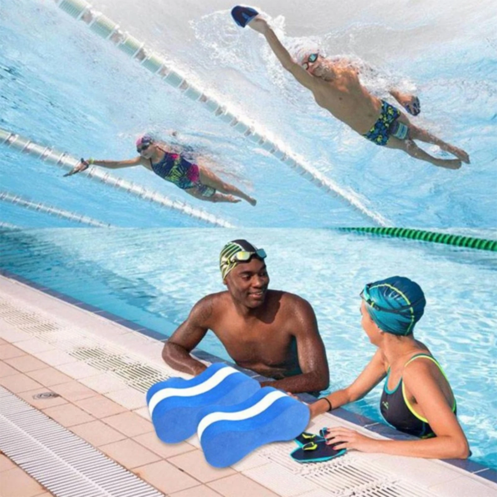 Figure-Eight Swim Training Pull Buoy